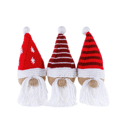 Caron Knit Trio of Marching Gnomes Pattern | increases, rounds, Simply Soft