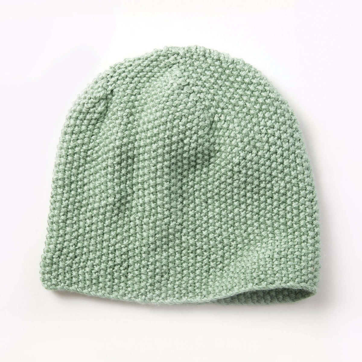 Caron Knit Seed Stitch Beanie Pattern | Simply Soft, shades, Hats