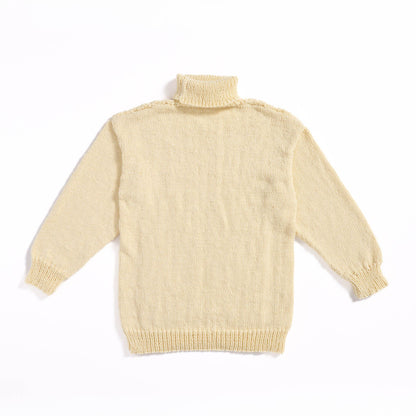 Caron Knit Cabled Pullover Pattern | stocking stitch, cable, Simply Me