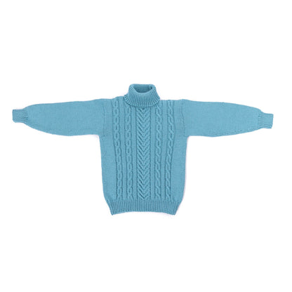 Caron Knit Cabled Pullover Pattern | stocking stitch, cable, Simply Me