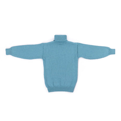 Caron Knit Cabled Pullover Pattern | stocking stitch, cable, Simply Me