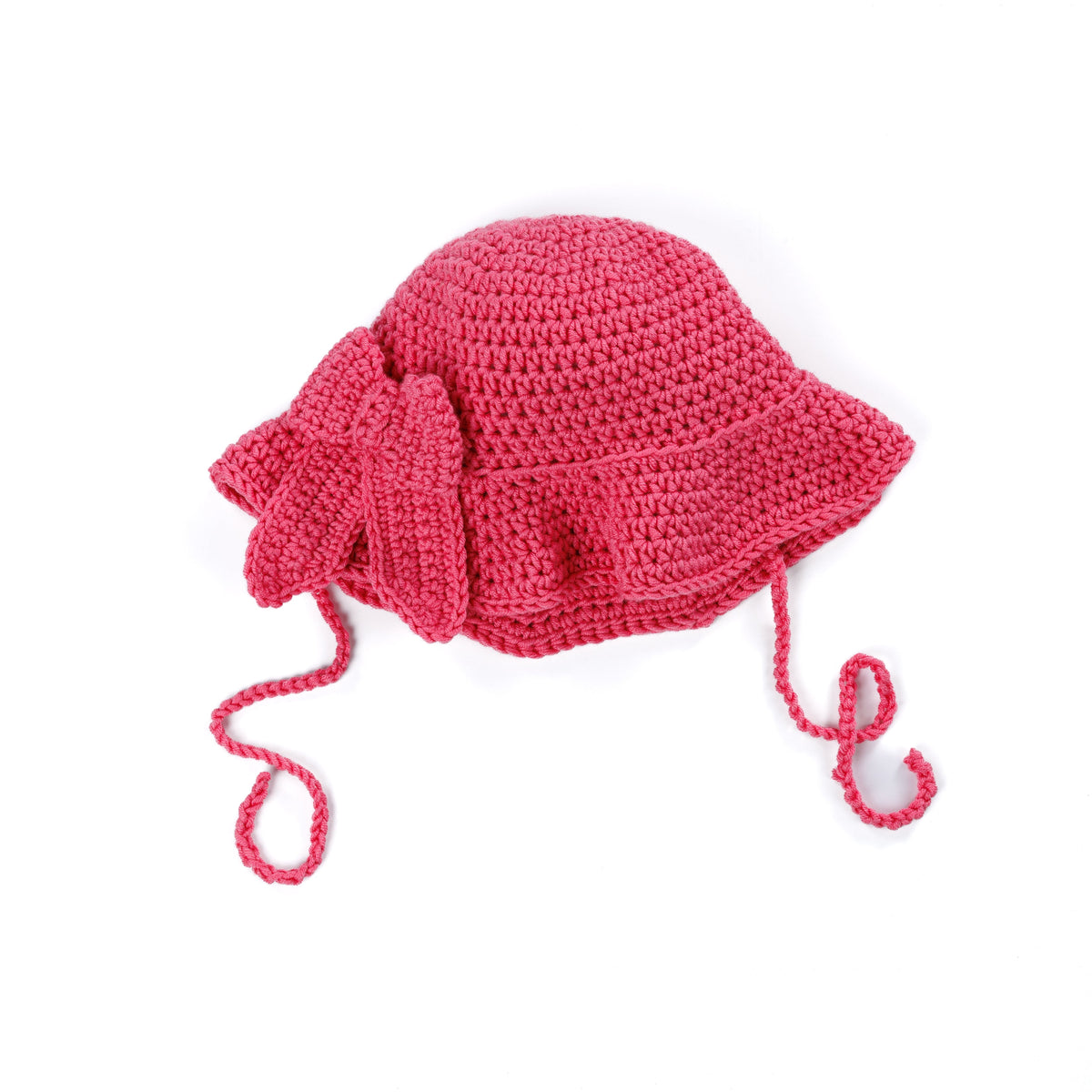 Caron Bowtique Crochet Bucket Hat Pattern | chain stitch, Simply Me, Hats