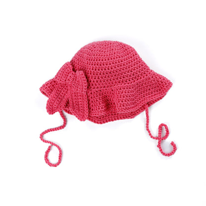 Caron Bowtique Crochet Bucket Hat Pattern | chain stitch, Simply Me, Hats