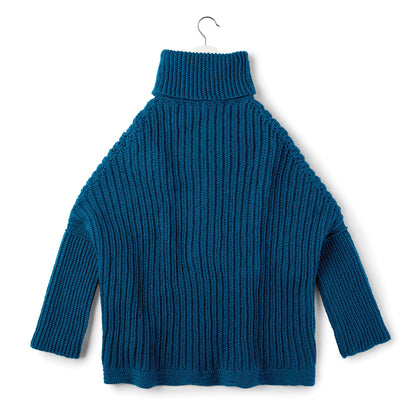 Patons Crochet Wrapover Swoncho Pattern | textured, Cape/Ponchos