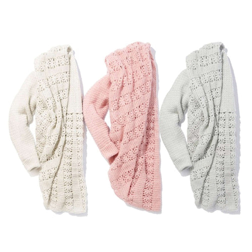 Patons Crochet Romantic Wrap Pattern | lace, colors, Intermediate