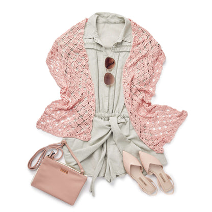 Patons Lattice Lace Crochet Wrap Pattern | soft drape of this, Women