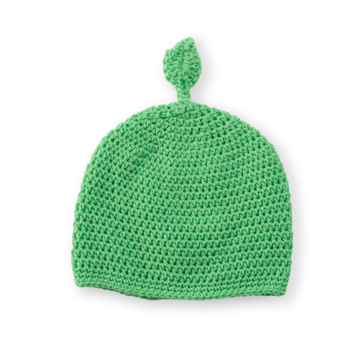 Patons Baby Sprout Crochet Hat Pattern | slip stitch, worked in the round