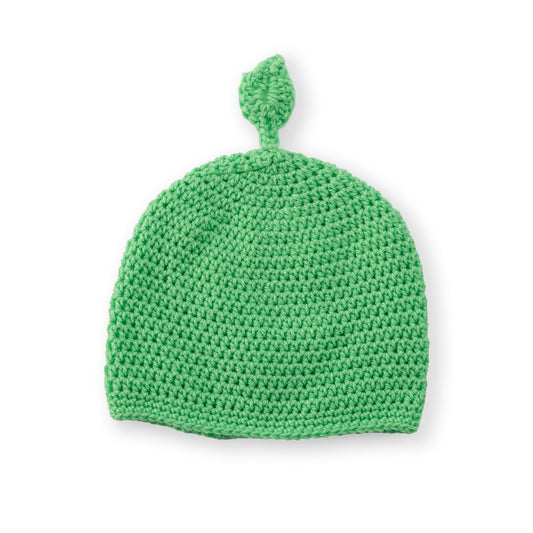 Patons Baby Sprout Crochet Hat Pattern | slip stitch, worked in the round