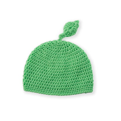 Patons Baby Sprout Crochet Hat Pattern | slip stitch, worked in the round