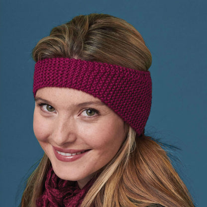 Patons Beginner Ear Warmer Pattern | complete a perfect project, gift, Hats