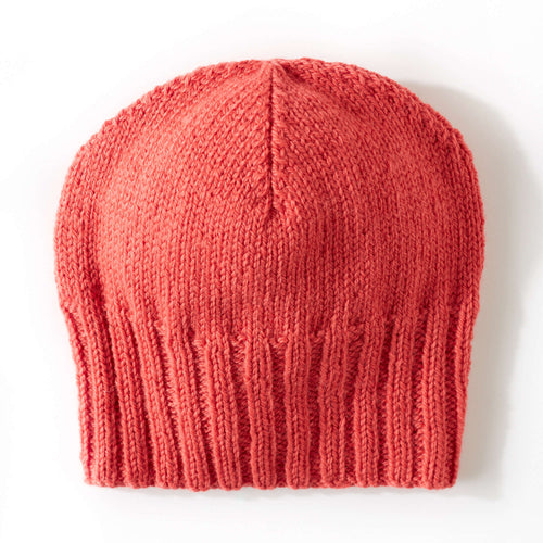 Patons Knit Effortless Beanie Pattern | Classic Wool Worsted, Hats