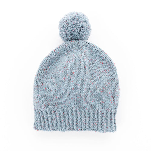 Patons Birchmount Knit Hat Pattern | stocking stitch, back loop, Hats