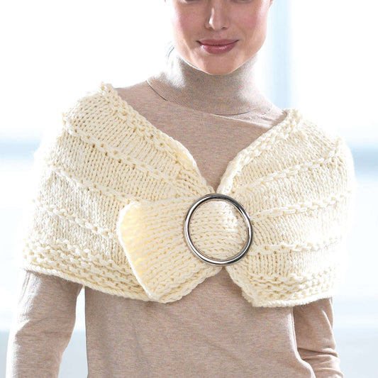 Patons Knit City Wrap Pattern | Decor, gift, Women