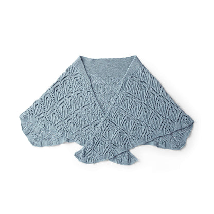 Patons Crescent Knit Shawl Pattern | lace, rows, Silk Bamboo
