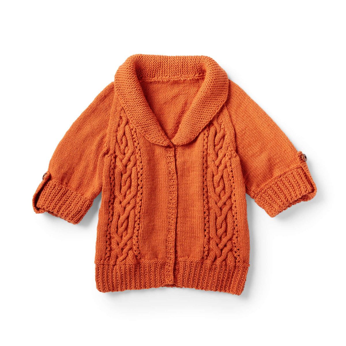 Patons Cables and Collar Knit Cardigan Pattern | shades, Women