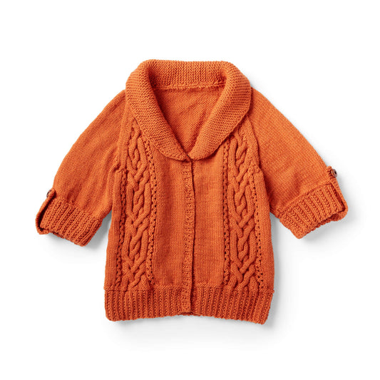 Patons Cables and Collar Knit Cardigan Pattern | shades, Women