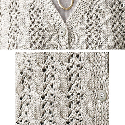 Patons Lace and Cable Knit Cardigan Pattern | Silk Bamboo, Women