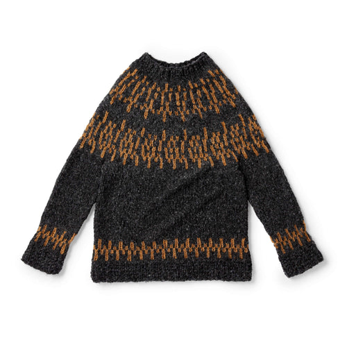 Patons Nordic Knit Pullover Pattern | colorwork, sleeves, colors
