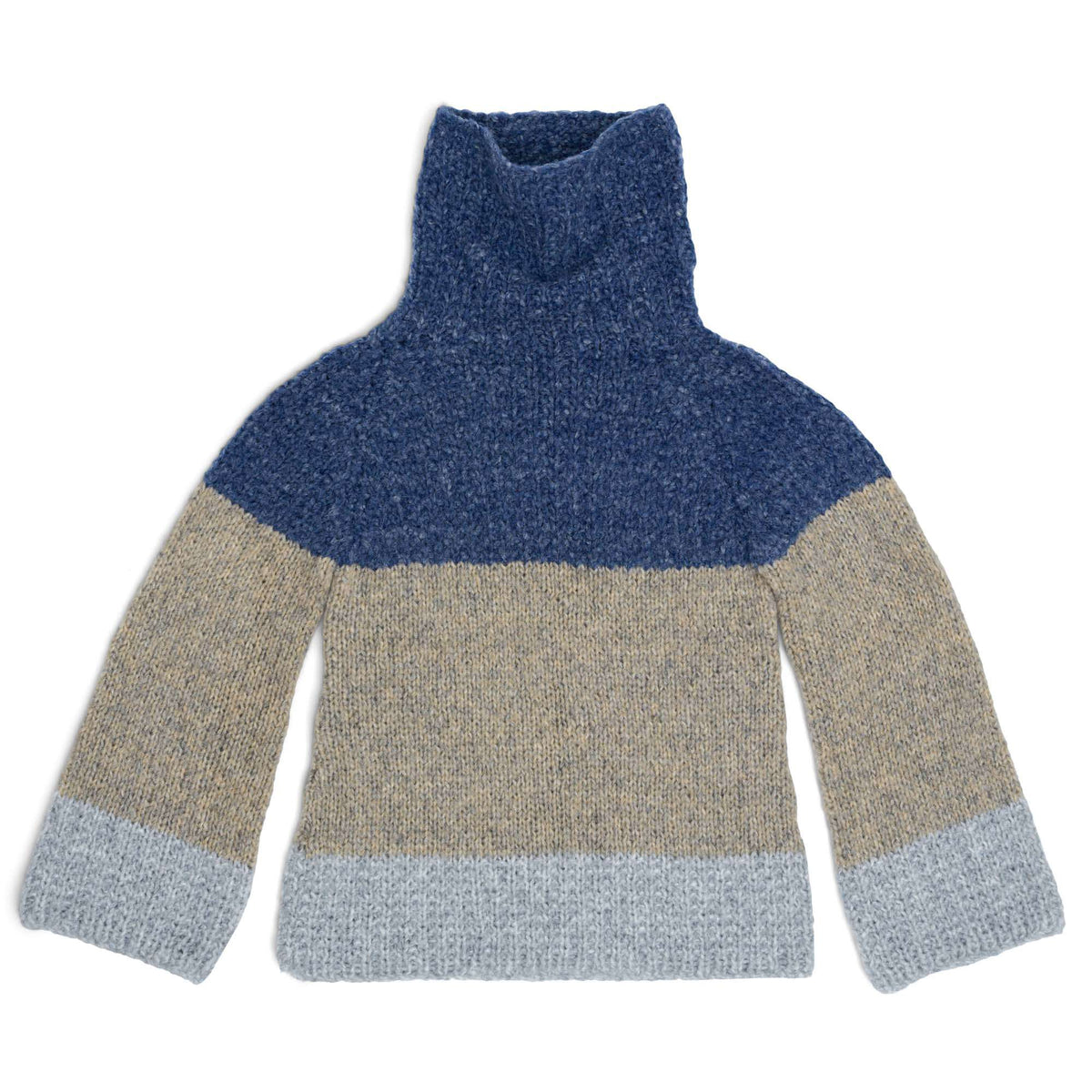 Patons Winter Clouds Knit Tunic Pattern | stocking stitch, seamed, shades