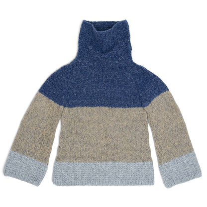 Patons Winter Clouds Knit Tunic Pattern | stocking stitch, seamed, shades
