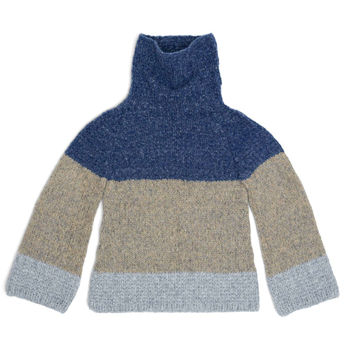 Patons Winter Clouds Knit Tunic Pattern | stocking stitch, seamed, shades