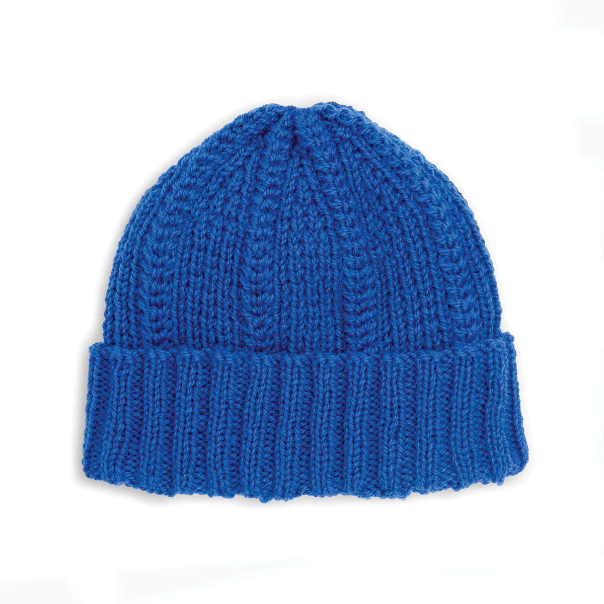 Patons Cable and Rib Knit Hat Pattern | rounds, textured, Hats