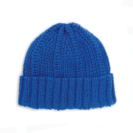 Patons Cable and Rib Knit Hat Pattern | rounds, textured, Hats