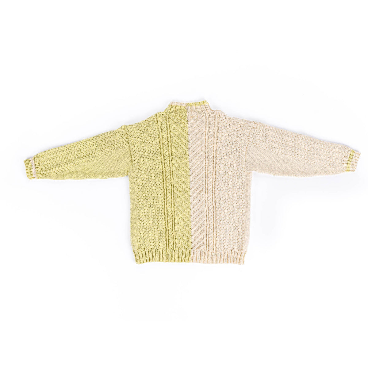 Patons Knit Split Cable Sweater Pattern | gift, texture, Adult
