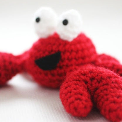 Red Heart Feeling Crabby Crochet Amigurumi Pattern | Super Saver, gifts