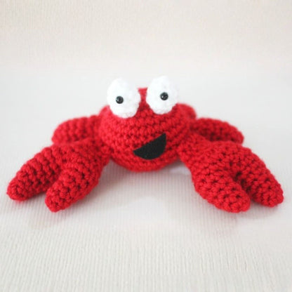 Red Heart Feeling Crabby Crochet Amigurumi Pattern | Super Saver, gifts