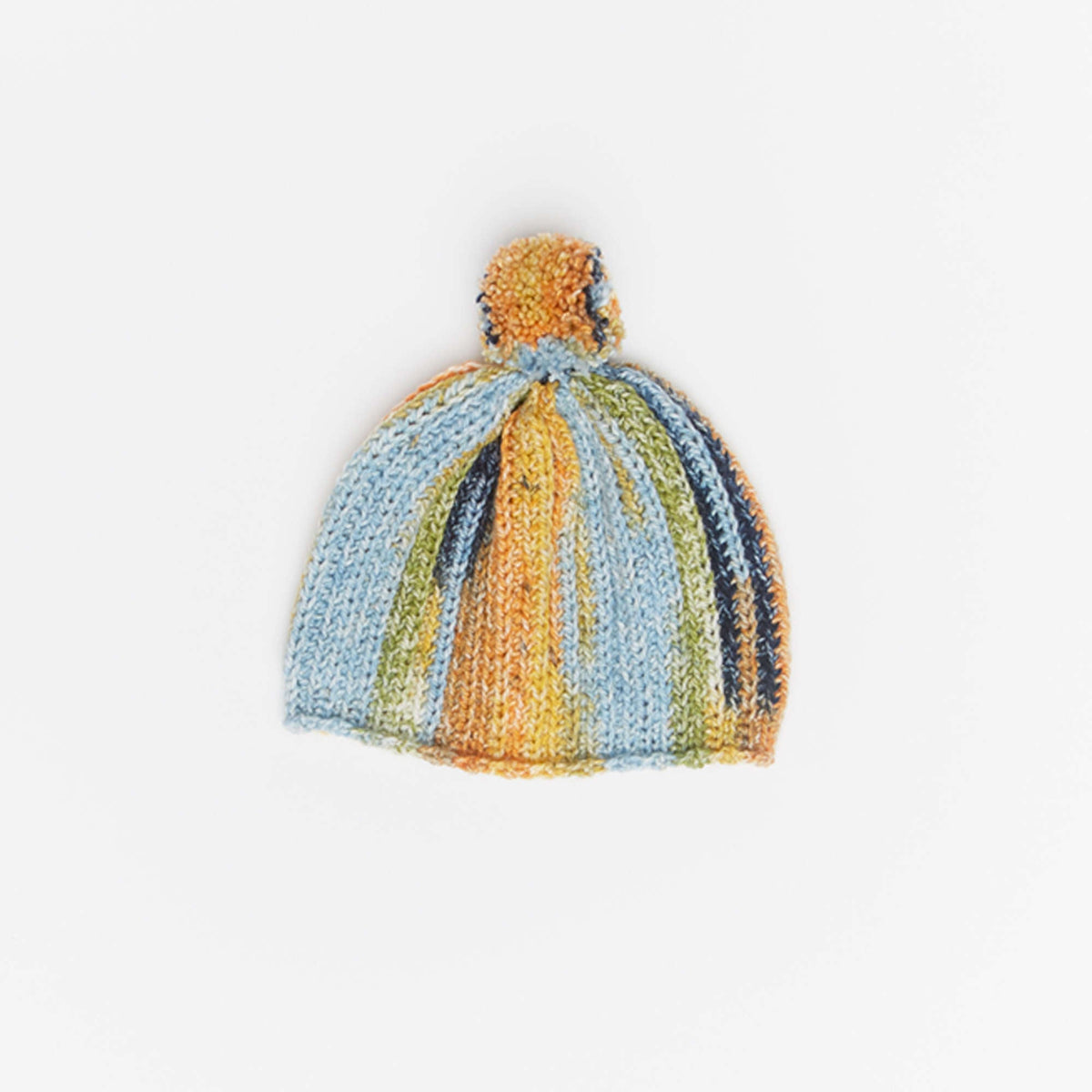 Red Heart Crochet Big Pom Slouchy Hat Pattern | rows, gift, colorful