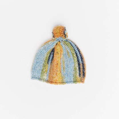 Red Heart Crochet Big Pom Slouchy Hat Pattern | rows, gift, colorful