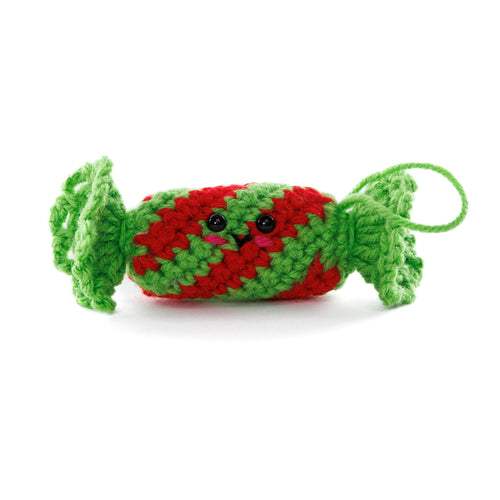 Red Heart Crochet Bonnie Bonbon Amigurumi Pattern | embroidery, gift, tree