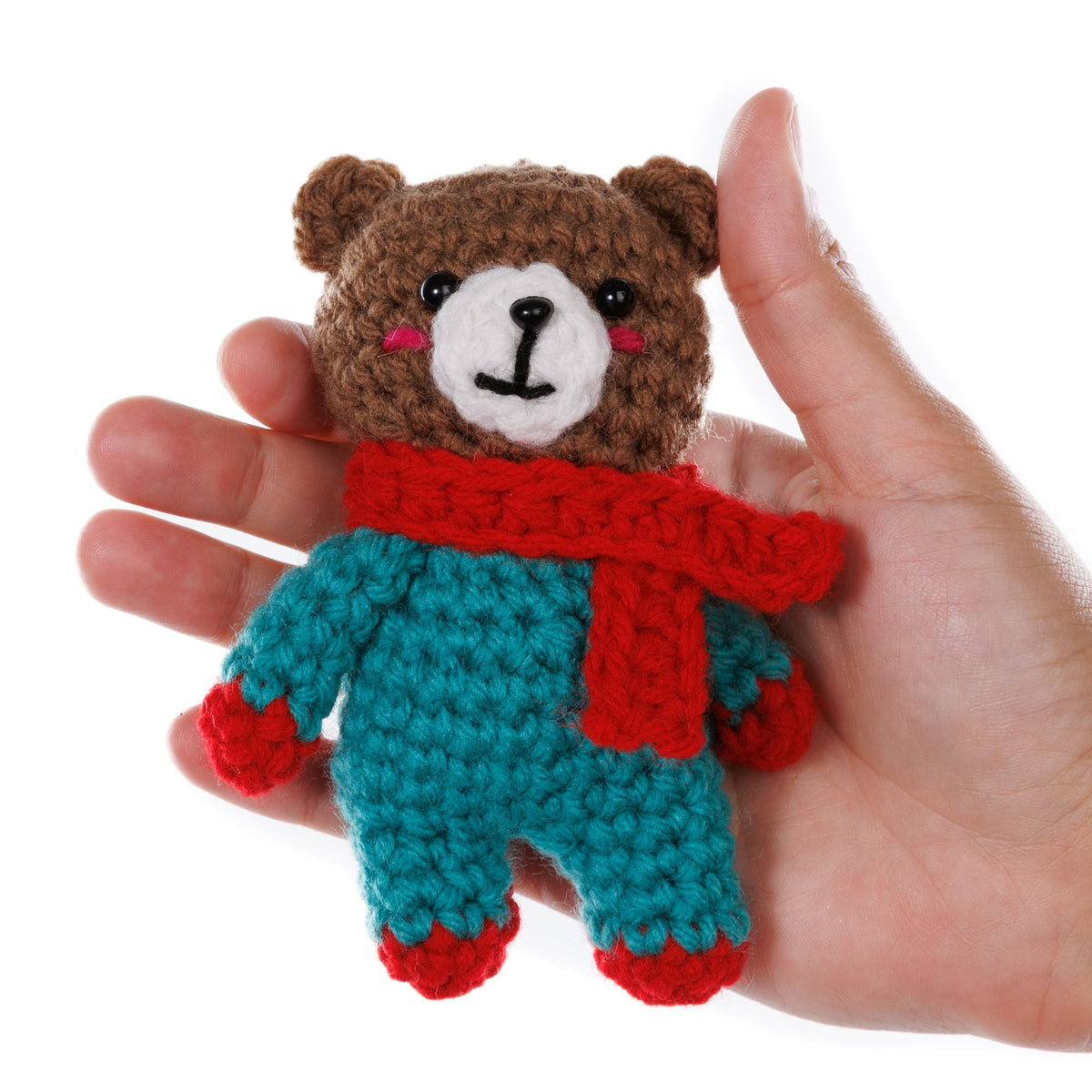 Red Heart Crochet Merry Beary Amigurumi Pattern | increases, tree, ears