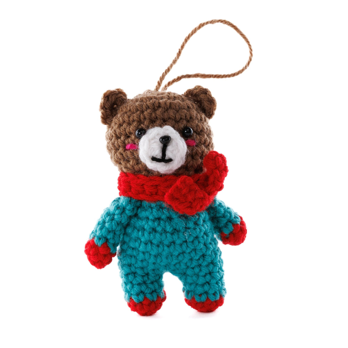 Red Heart Crochet Merry Beary Amigurumi Pattern | increases, tree, ears