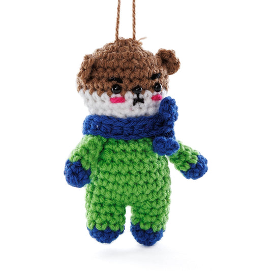 Red Heart Crochet Otto the Otter Amigurumi Pattern | increases, decreases