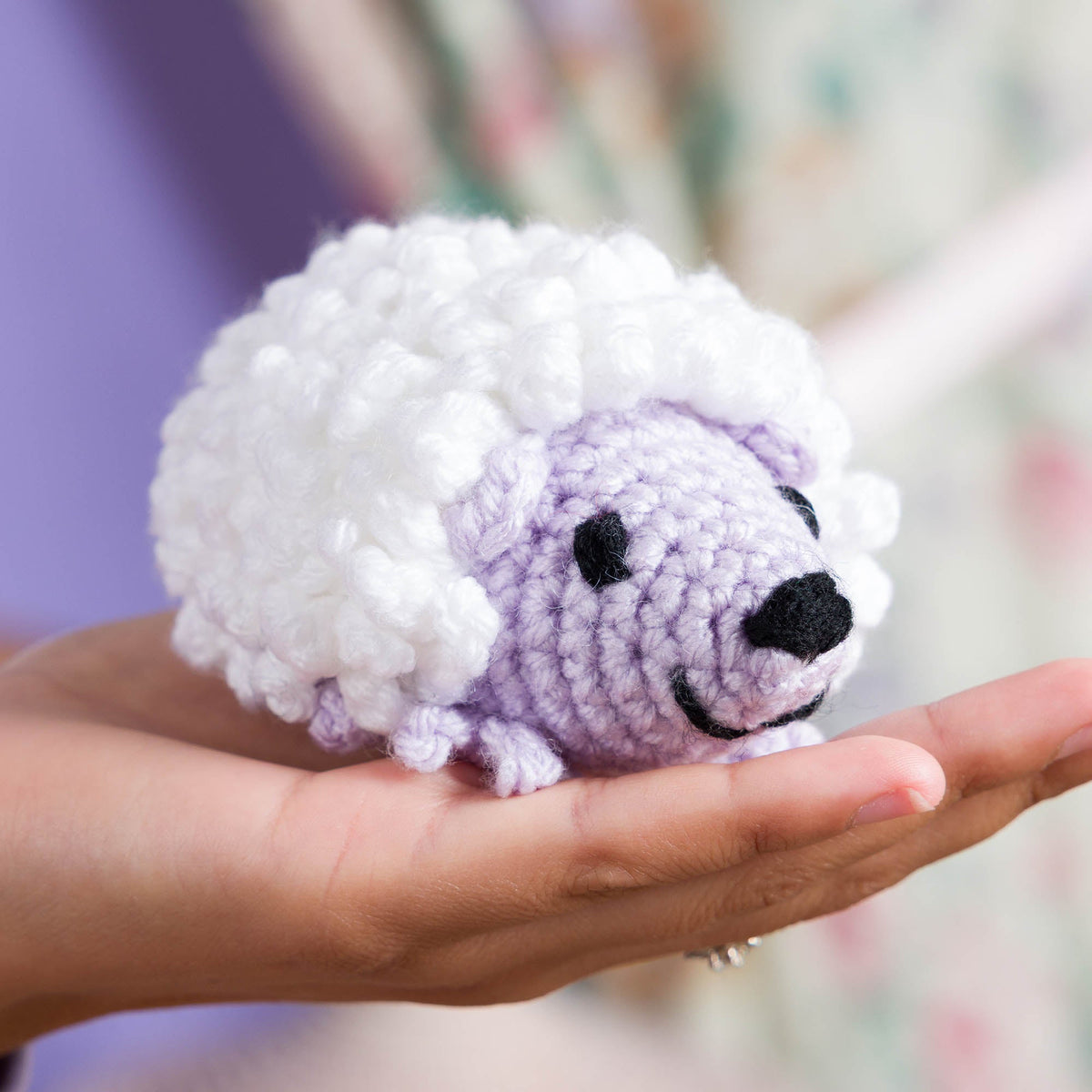 Red Heart Hugsy the Hedgehog Crochet Amigurumi Pattern | embroidery, rounds