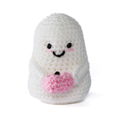 Red Heart Crochet Amigurumi Ghost Pattern | embroidery, Super Saver, desk