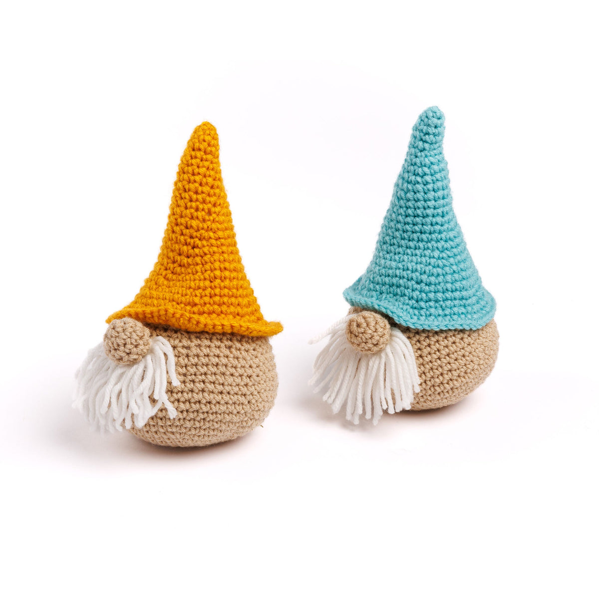 Red Heart Crochet Sleepy & Sneezy Characters Pattern | toys, shades, fringe