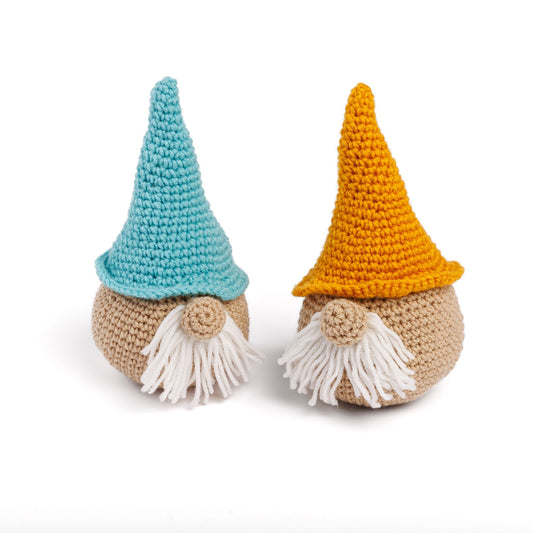 Red Heart Crochet Sleepy & Sneezy Characters Pattern | toys, shades, fringe