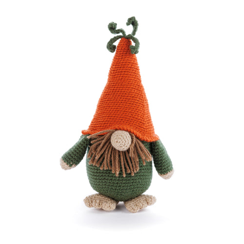 Red Heart Crochet Carrot Gnome Pattern | increases, rounds, Super Saver