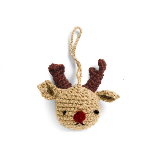 2024 Advent Calendar Crochet Reindeer Pattern | decreases, tree, Ornament