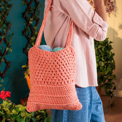 Red Heart Tote-ally Crochet Bag Pattern | Cotton Breeze, Bags/Purses