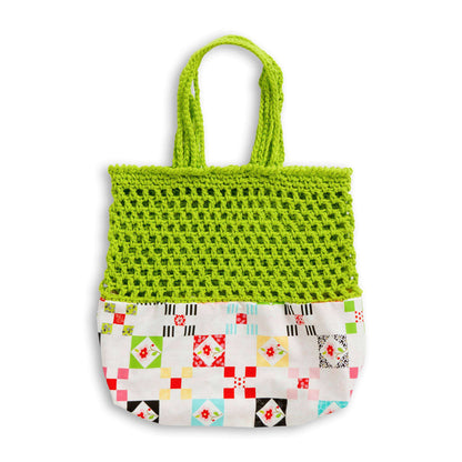 Lily Sugar'n Cream Upcycle Crochet/Sew Market Tote Pattern | Women, Easy