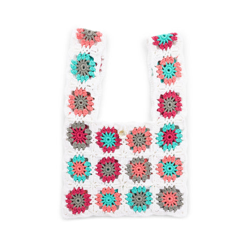 Lily Sugar'n Cream Crochet Radiant Motifs Tote Bag Pattern | Women, Easy