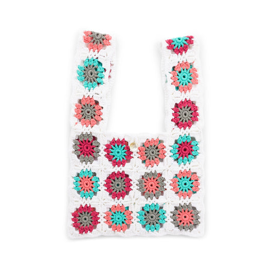Lily Sugar'n Cream Crochet Radiant Motifs Tote Bag Pattern | Women, Easy