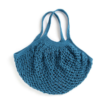 Lily Sugar'n Cream Farming Fresh Crochet Market Tote Pattern | color, mesh