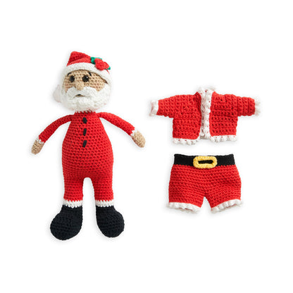 Lily Sugar'n Cream Crochet Santa & Mrs Claus Dolls Pattern | rounds, toy
