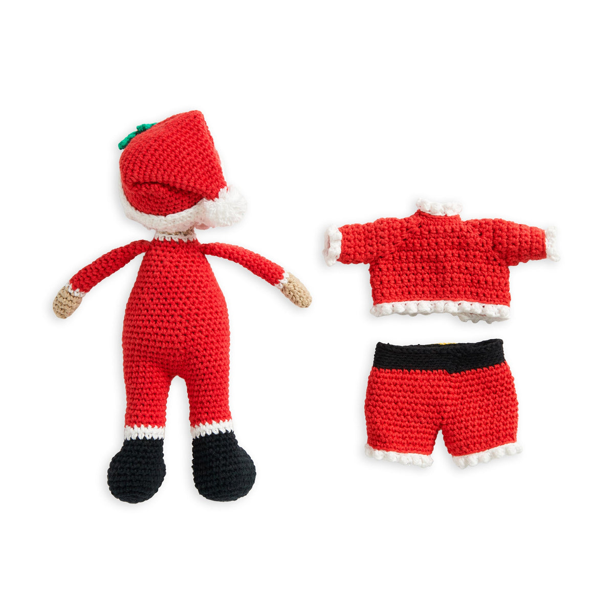 Lily Sugar'n Cream Crochet Santa & Mrs Claus Dolls Pattern | rounds, toy