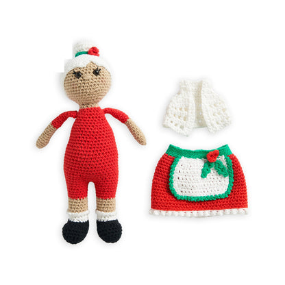 Lily Sugar'n Cream Crochet Santa & Mrs Claus Dolls Pattern | rounds, toy